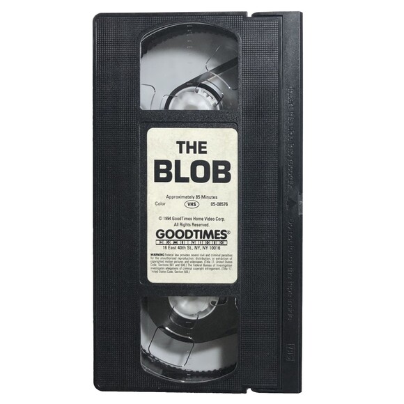 The BLOB w/Steve McQueen VHS,1994 35th Anniversary Issue EUC - Picture 3 of 3